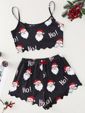 Sleeveless Gingerbread Man Sling Vest Milk Silk Home Clothing Pajamas Female Autumn Summer