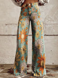 Zingj Zingj Style Ebay Plus Size Female Casual Pants Thin Wide Leg Pants 211-1-Outfit