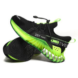 Running Shoes Breathable Blade Sneakers Antiskid Damping Jogging Shoes Trendy Comfortable Mesh Training Shoes