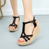 Gao Hee T With Sandals Women's Comfort Waterproofings Thick Bottoms With