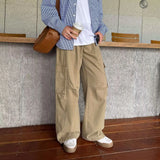 And Winter Wearing Black Ash Splicing Colliding College Style Cardigan Sweater Over The Couple Niche Oversize Knitwear