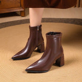 Boots Children 2025 Autumn And Winter New High-Heeling Temperament Fashion Explosion This Year's Popular Small Short