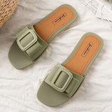 Female Summer House Women's Fashion Casual Korean Sandal Soft Home And Comfort Beach Flat Slippers For Women