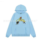 New Popular Five-Pointed Star Printing Series Of Young Couples Casual Fake Two Broad-Legged