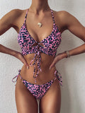 Zingj 2023 New Swimwear Bikini Ladies Split Print Bikini Swimwear