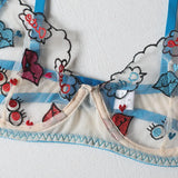 Zingj Style Sex Appeal Underwear Sexy Female Lovely Red Lips Three-Point Type Condole Belt Sex Appeal