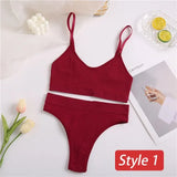 Underwear Set Women Seamless Bra Set Wireless Bra Sexy High Waisted Female Underpants Comfortable Basic Bralette