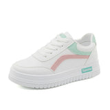 Zingj Women's Shoes Special Price 2023 New Summer New Small White Shoes Spring And Autumn Versatile Shoes Platform Street Pat Flat Plate Shoes Korean Version- Outfit