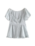 Slim Girls Sweet Tshirts 2022 Summer Fashion Ladies Stylish Soft Cotton Short Tees Vintage Women Cute Tops