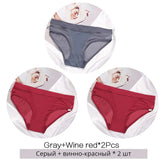 3PCS/Set Transparent Mesh Women's Panties Low Waist Ladies Briefs Female Underpants Fashion Girl Panty Lingerie