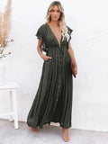 Bikini Cover-ups Long White Tunic Casual Summer Beach Dress Elegant Women Plus Size Beach Wear Swim Suit Cover