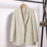 Zingj And Autumn Suit Jacket Female Small Man 2024 Spring And Autumn New Korean Version Temperament Goddess Fan Small Leisure Small