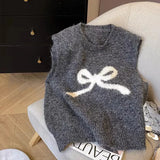 Knit Bow Vest- Outfit