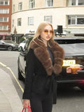 Temperament In Autumn And Winter 2025, The Female Collar Wool Woolen