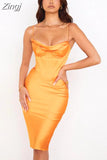Quality Satin Bodycon Dress Women Party Dress 2023 New Year Dress Green Bodycon Dress Celebrity Evening Club Dress