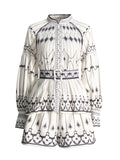 Holiday Leisure Wind 2025 Spring New Fashion Design Collar Lantern Sleeve Shirt Shorts Suit