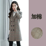 Female Autumn Long Trench Coat Windbreaker For Women Woollen Overcoat Manteau Femme Wool Blends Coats Cloak Uk