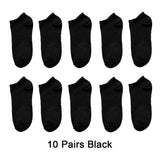 prices 10 Pairs=20pcs Women Socks Breathable Sports socks Solid Color Boat socks Comfortable Cotton Ankle Socks