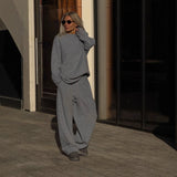 Temperament Women's Loose Lazy Languid Mushroom Prints Sleeve Sweater Women's Autumn