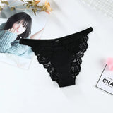 Panties Women Lace Hollow Out Underwear Panties Lingerie Ladies Seamless Low-Waist Briefs Underpants Intimates Panty