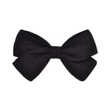 Piece 3.6inches Cute Solid Bowknots Hair Clips For Baby Girls Safty Boutique Hairpins Barrettes Headwear Kids Hair