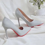 2022 Bed High Heels Fun One-time Sexy High Heels Bed Foot Fetish Alternative Passion Sexy Red