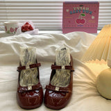 Fairy Wind Lolita Shoes New Daily Soft Base Does Not Tired Round Head Thick Leather