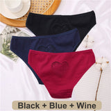 Cotton G-String Seamless Thong Women Transparent Heart Low Waist Panties Ladies Underwear Panty Comfortable