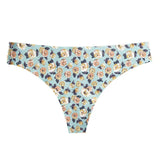 New Sexy Flowers Lingerie Woman Knickers Low-waist Panties Thong Seamless Breathable Underwear Female G String