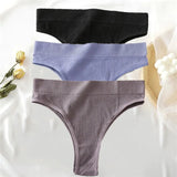 New Seamless Women's Panties Set High Waisted Thongs Woman Comfortable Women's Cotton Briefs Sexy Underpants For