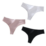 Women's Cotton Thong Panties String Underwear Women Briefs Sexy Lingerie Pants Intimate Ladies Low-Rise