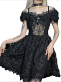Victorian Vintage Lolita Dress Women Gothic Lace Black White Princess Ball Gown Gowns Girl Classic Cosplay Party