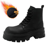 Zingj Style Vintage High-Top Leather Shoes 2023 New Locomotive Boots Autumn