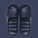 Family Home Womens Slippers Summer Indoor Slippers Soft Sole Shoes Non-Slip Platform House Ladies mans Bathroom