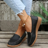 Zingj Doudou Shoes For Women In Summer 2023 Round Head Flat-Bottomed Simple Casual Mother