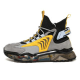 Fashion Classic Men Sneakers Spring Breathable Running Shoes for Men Graffiti Sport Shoes High-top Mesh Walking Jogging