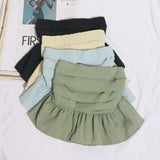 Sweet And Spicy Wind Wearing A Breast Vest Female Pressure Folded Word To Receive Waist Skirt Short Wrapped Chest-Clothed Backwear