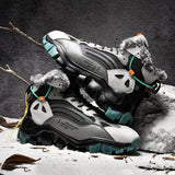 Winter Keep Warm Running Shoes Men Comfortable Trendy Sport Shoes Non-Slip Plush Sneakers Male Walking cotton-padd