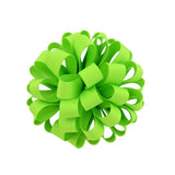 3inch New Design Beauty Grosgrain Ribbon Flower With Elastic Rope Floral Hair Bands Kids Accessories