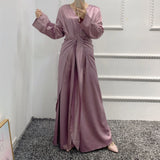 Sleeve Elegant Graceful Solid Color Three-piece