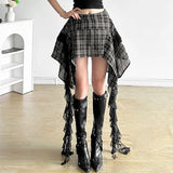 Summer New Women's Retro Port Style Splicing Irregular Design Body