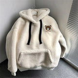 Winter Hooded Harajuku Women Coat Jaqueta Feminina Warm Hoodies Female Sweatshirt Pullover Tops Long Sleeve Girls