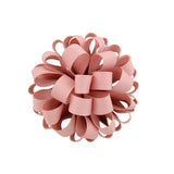 3inch New Design Beauty Grosgrain Ribbon Flower With Elastic Rope Floral Hair Bands Kids Accessories