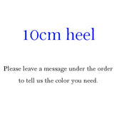 Women Pumps for Wedding Pointed Toe Sexy High Heels Shoes 8 cm 10 cm 12 cm Stilettos Green Pinkycolor plus size RM002