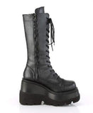 Gothic Style Long-Sleest Locomotive Rider Boots But Knee-High Boots