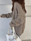Cable Knit Jumper Sweater- Outfit