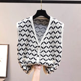 knitting spring and autumn 2021 spring and autumn new women's sweater Korean fashion trendy jacket