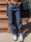 Light Wash Denim Boyfriend Jeans- Outfit
