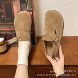 Zingj Shoes Fall 2024 New Dress With Soft Bottom Comfortable Breathable And Good Fashion To Match Preppy Fashion Single Shoes-Outfit