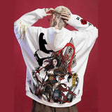Style Hoodie Men's Autumn and Winter National Tide Loose Long-Sleeved Shirt Student Sweater Men's Hooded